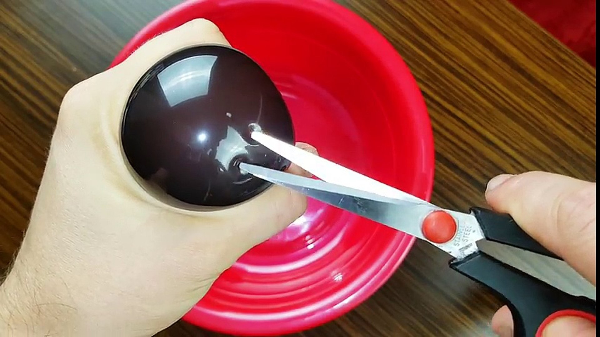 ⁣Slime Balloon Pop Me  Cutting Open & Popping