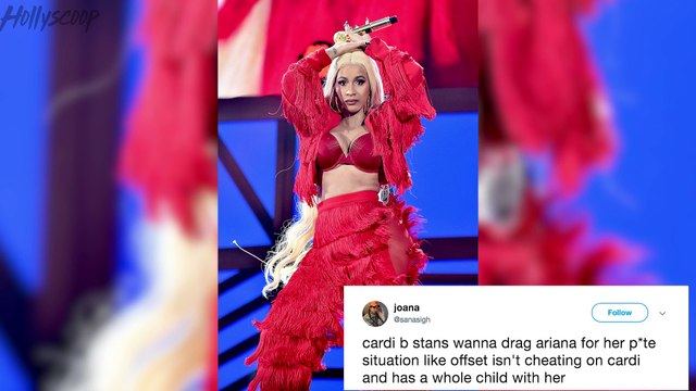 Cardi B Shuts Down Ariana Grande Feud Rumors