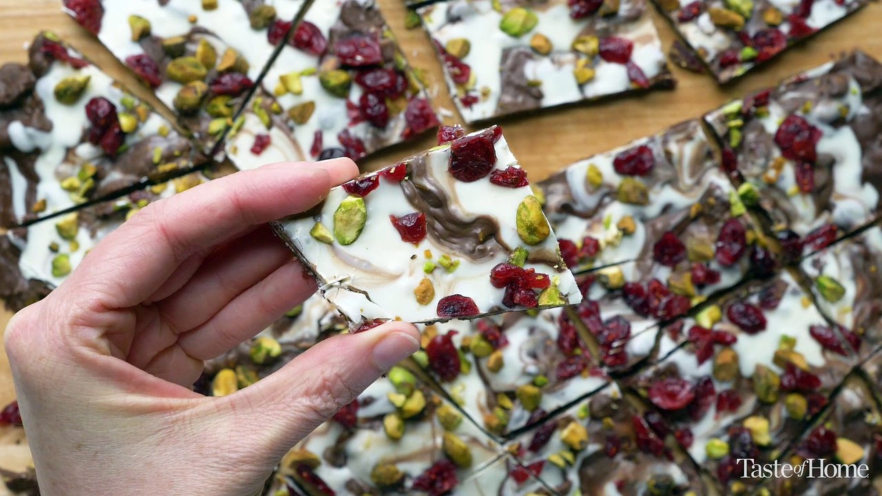 Pistachio Cranberry Bark