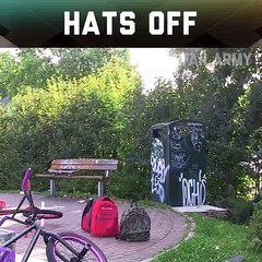 Hats off to you, sir!