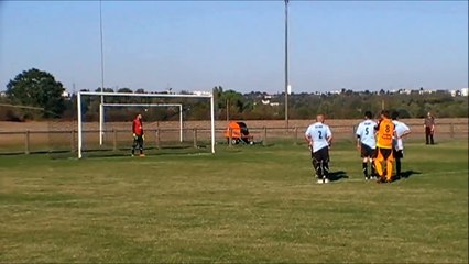 USPA - Les Bordes (21/10/18) : ouverture du score par Romain