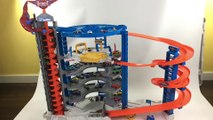 Hot Wheels Super Ultimate Garage Motorized Elevator Gorilla Jet Plane 140 Cars || Keith's Toy Box