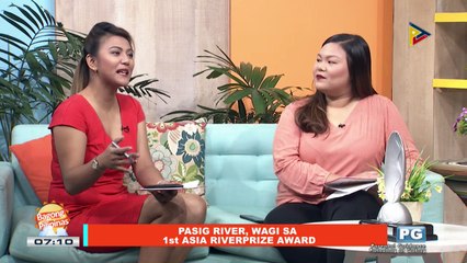 ON THE SPOT: Pasig River, wagi sa 1st Asia RiverPrize Award