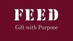 Clarins partnership with FEED has arrived. When you purchase two products,one to be skincare, you'll receive a FEED pouch filled with five beauty products, and