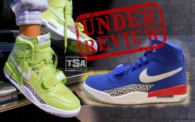 DON C AIR JORDAN LEGACY 312 GHOST GREEN SNEAKER REVIEW PLUS COMPARISON VS NEW VERSION