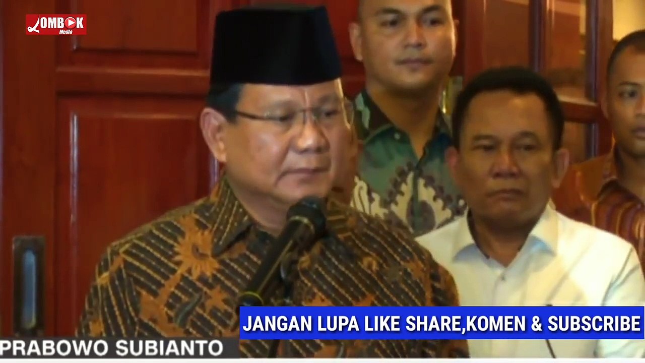 PRABOWO MENJAWAB SEMUA TUDUHAN TERHADAP DIRI NYA