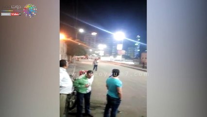 حريق بجوار إحدى السينمات بميدان الثقافة فى سوهاج