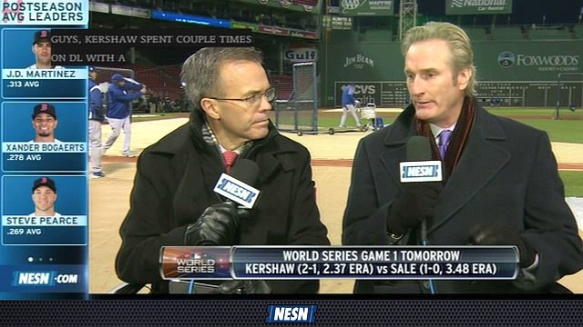 Tom Caron, Steve Lyons Preview World Series Game 1 Pitching Matchup