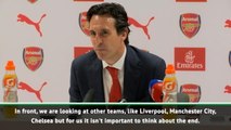 Emery not focusing on Arsenal title talk