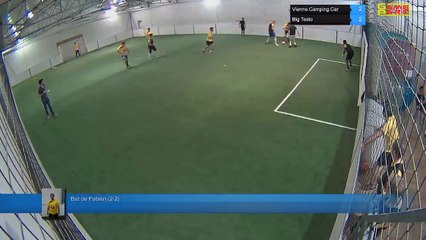 But de Fabien (2-2) - Vienne Camping Car Vs Big Testo - 22/10/18 19:00 - LIGUE 4