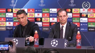 Cristiano Ronaldo Full Pre-Match Press Conference - Manchester United v Juventus - Champions League