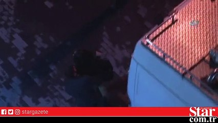 Tartıştığı sevgilisini sokak ortasında defalarca tokatladı