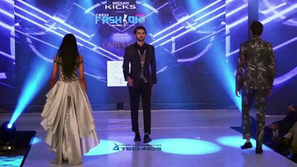 Harshvardhan Kapoor Ramp Walk for Designer Nivedita Saboo | Exhibit Tech Fashion Tour 2018