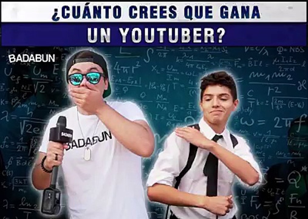 ¿Cuánto crees que gana un Youtuber? Badabun. ¿Cuánto crees que gana un Youtuber? Badabun.