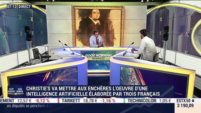 Christie's va mettre aux enchères l'œuvre d'une intelligence artificielle - 23/10
