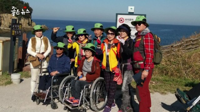 [좋은뉴스] 산악인들, 외출이 어려운 장애인들과 동행 / YTN