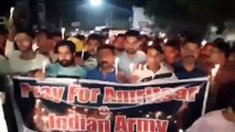 Candle light march for Amritsar Incident  Jammu