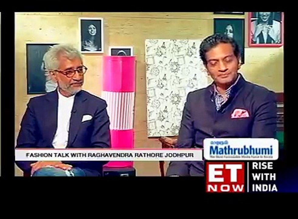 Indian designer Raghavendra Rathore and President & CEO of Reliance Brands Limited Darshan Mehta |  In Conversation with Sonali Krishna | Brand Equity
