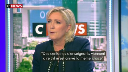 Marine Le Pen sur l'agression d'une enseignante à Créteil : "Il va falloir récupérer ces zones de non-droit"