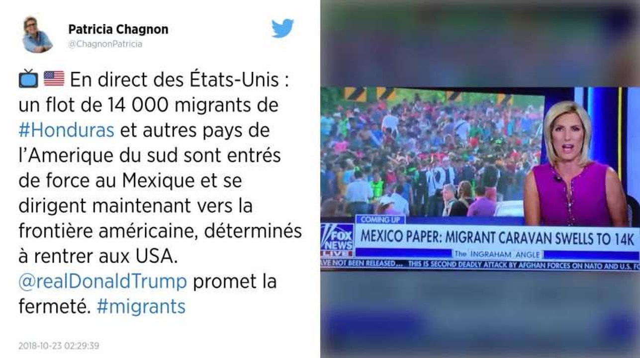 Un immense cortège de migrants se dirige vers les Etats-Unis