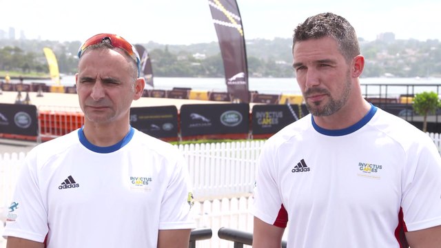 Invictus Games Sydney 2018 - Cedric Arci & Mickael Ranchin, French team