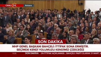 Bahçeli'den andımız açıklaması