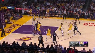 1st Quarter, One Box Video: Los Angeles Lakers vs. San Antonio Spurs