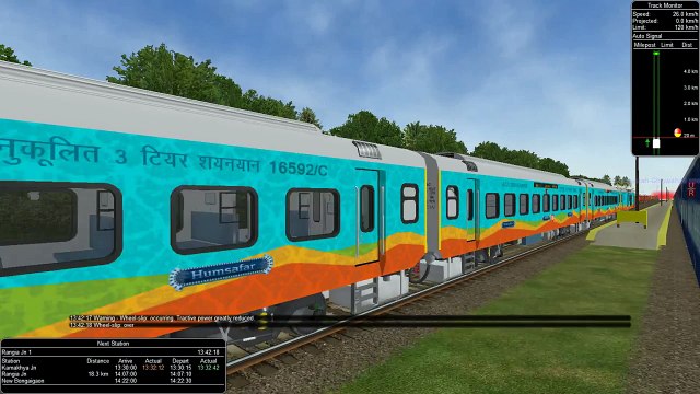 Amarnath Express | Gorakhpur to Jammu | MSTS Open Rails