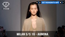 Milan Fashion Week Spring/Summer 2019 - Agnona | FashionTV | FTV