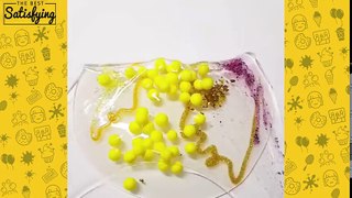 MOST SATISFYING SLIME COLORING VIDEO l Most Satisfying Slime ASMR Compilation 2018 l 2