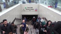 Metro Seferlerinde Aksama