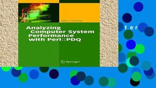 Review  Analyzing Computer System Performance with Perl::PDQ