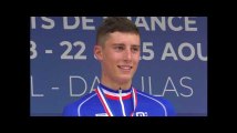 Kévin Vauquelin, champion de France juniors de contre-la-montre : 
