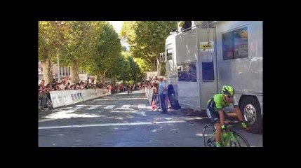 Tour du Gévaudan : l'arrivée de la 2e étape