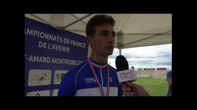 La Marseillaise pour Léo Judas, champion de France juniors du contre la montre