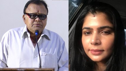 'சின்மயி ஒரு குழந்தை. அவரை யாரோ தூண்டிவிடுகிறார்கள்' : ராதாரவி வைரல் பேட்டி