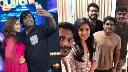 தாய்லாந்தில் டூயட் பாடும் விஜய் சேதுபதி, அஞ்சலி வைரல்