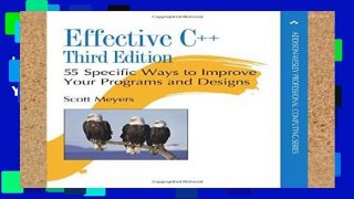 Library  Effective C++: 55 Specific Ways to Improve Your Programs and Designs (Professional