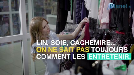 5 trucs pour entretenir la soie, le  lin et le cachemire