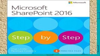 Best product  Microsoft SharePoint 2016 Step by Step