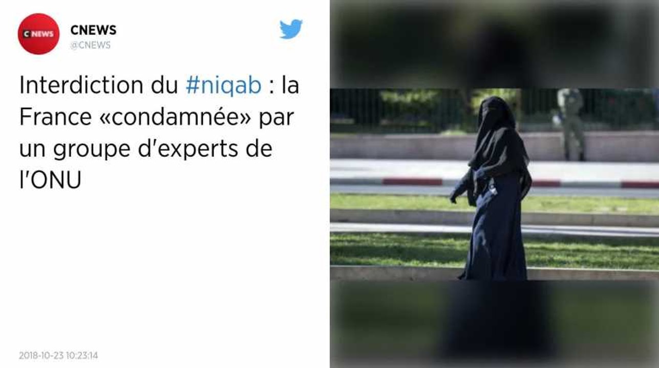 Interdiction du niqab : la France "condamnée" par un groupe d'experts de l'ONU