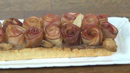 Elmalı Gül Tart Tarifi