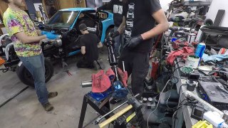 240z BMW V10 Engine Final Installation, Brakes, Air Suspension, Steering, Cooling are ALL DONE!