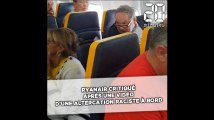 Ryanair: Une vidéo d'une altercation raciste à bord d'un avion provoque un tollé