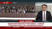 Erdoğan: Madem MHP tercihini yaptı, bizde herkes kendi yoluna deriz