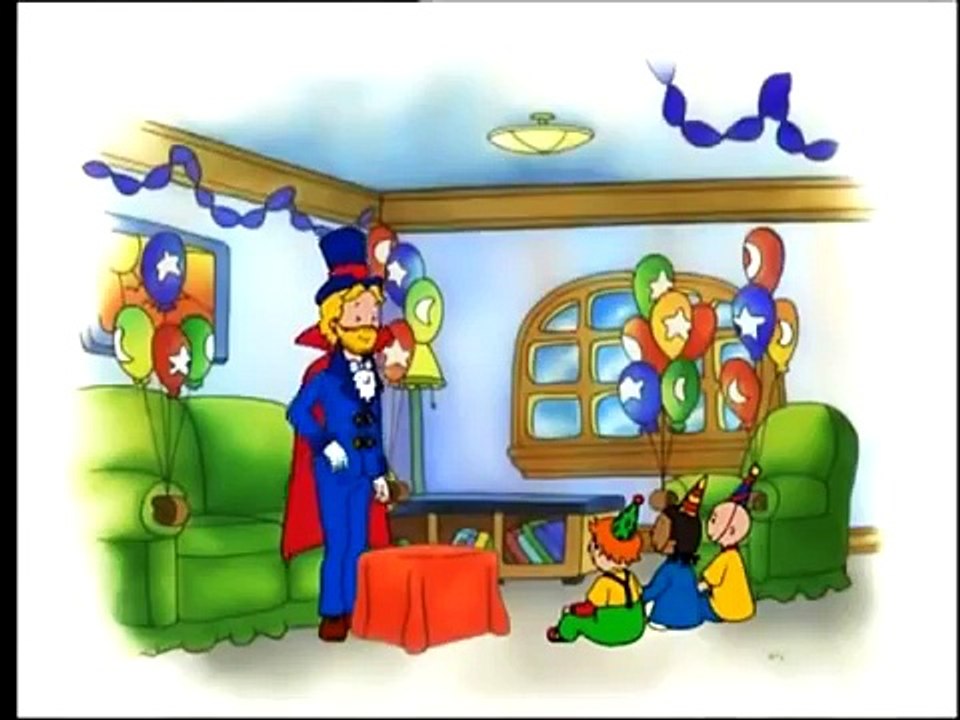 Caillou Folge 21 Caillous Frosch im Hals, Der große Caillou