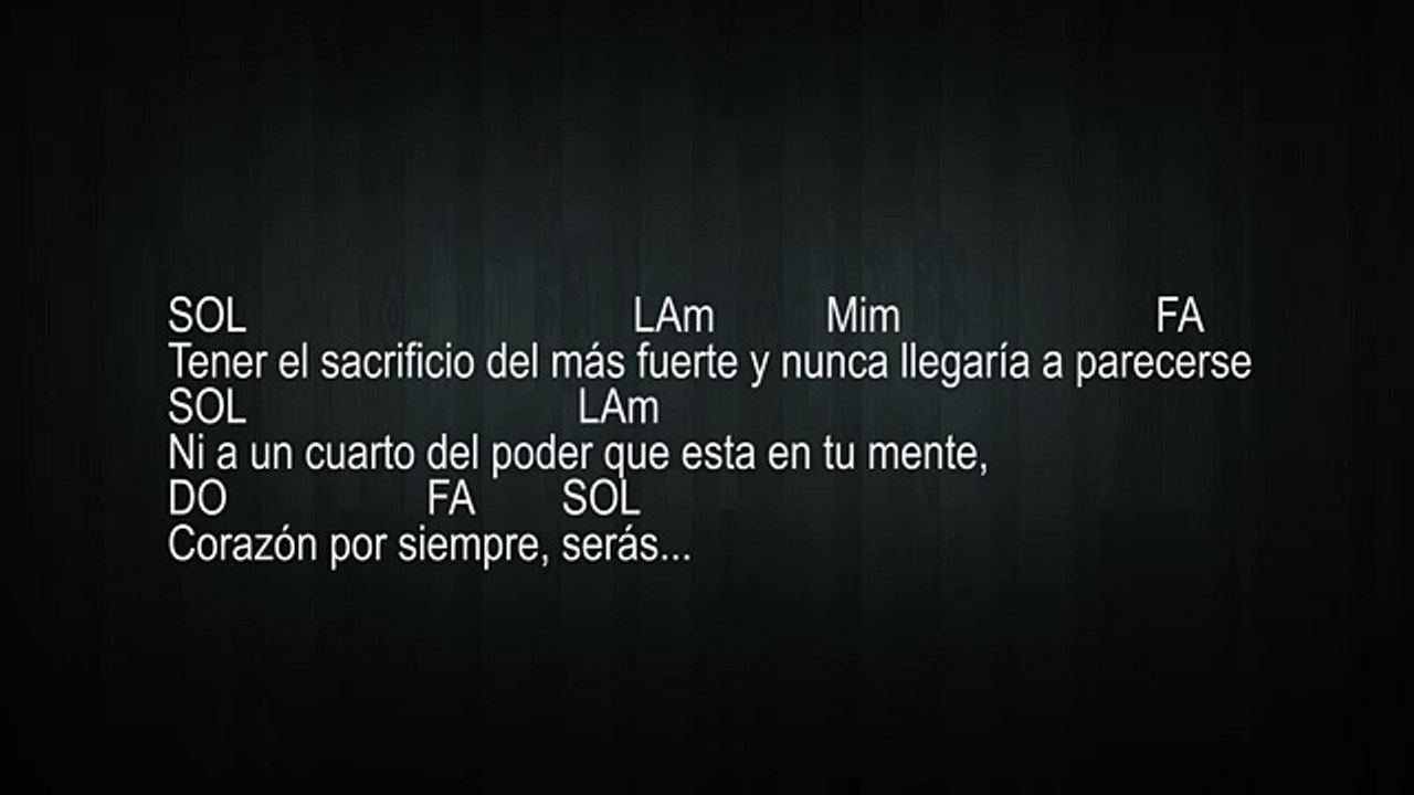 Mi heroe (Antonio Orozco) Karaoke