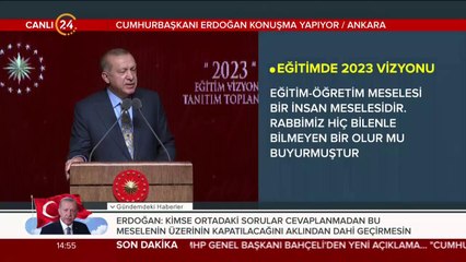Cumhurbaşkanı Erdoğan: İşe insandan başlıyoruz