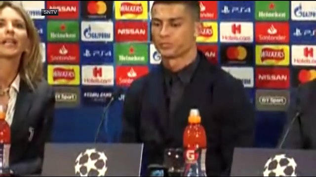 Cristiano Ronaldo press conference for Manchester United vs Juventus in Champions League ESPN FC