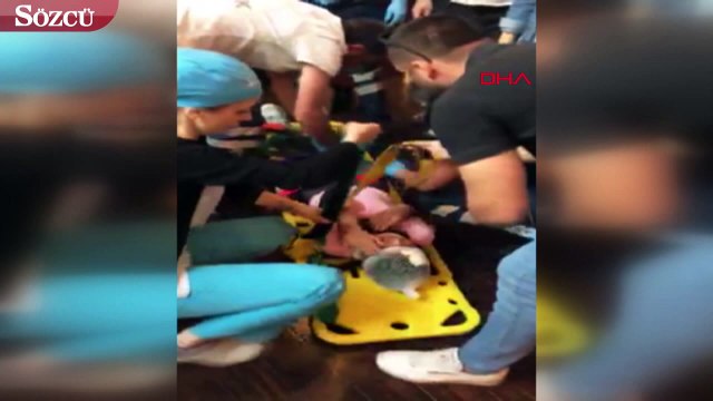 Samsun'da yürüyen merdiven kazası; çok sayıoda öğrenci yaralı